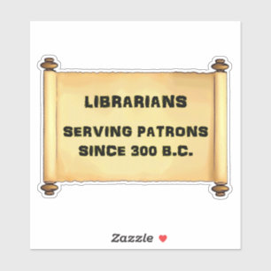 Adesivo Bibliotecários