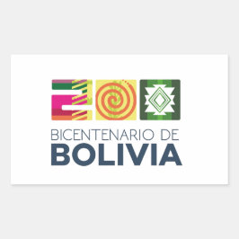 Adesivo bicentenário da Bolívia