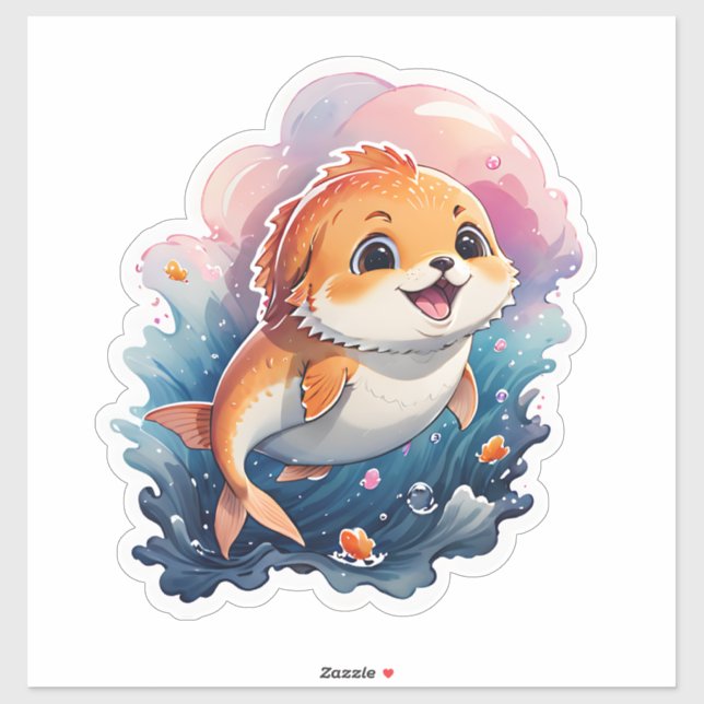 Adesivo Bichinho (Folha)