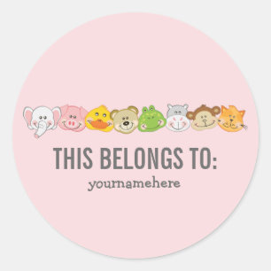 Adesivo Bichinho Enfrentado Pertence A Vinheta