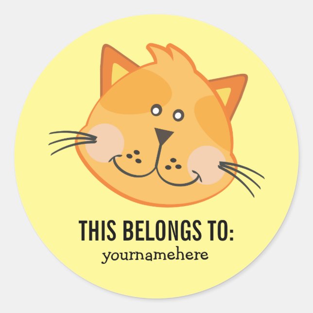 Adesivo Bichinho Enfrentado Pertence A Vinheta (Frente)