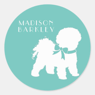 Adesivo Bichon Frise Dog Puppy