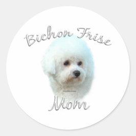 Adesivo Bichon Frise Mãe 2
