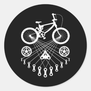 Adesivo Bicicleta Bicicleta Mtb Bmx Ciclista Ciclista Cicl