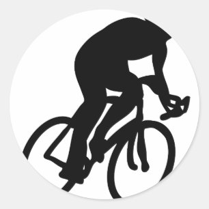 Adesivo bicicleta ciclista de corridas de frança