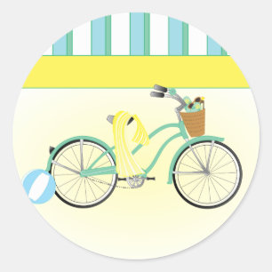 Adesivo Bicicleta da praia