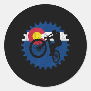 Adesivo Bicicleta de Montanha Colorado Ciclismo Mtb