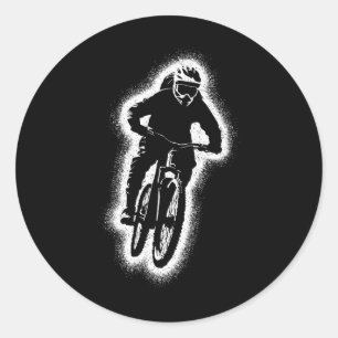 Adesivo Bicicleta de Montanha Mtb Ciclista Meninos Criança