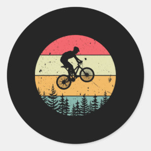 Adesivo Bicicleta de Montanha Vintage - Ciclismo de Montan