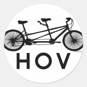 Adesivo Bicicleta HOV Tandem