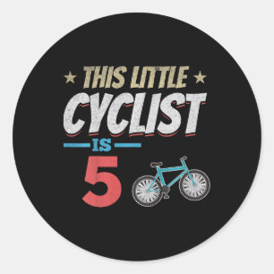 Adesivo Bicicleta Infantil Ciclismo Este Pequeno Ciclista 