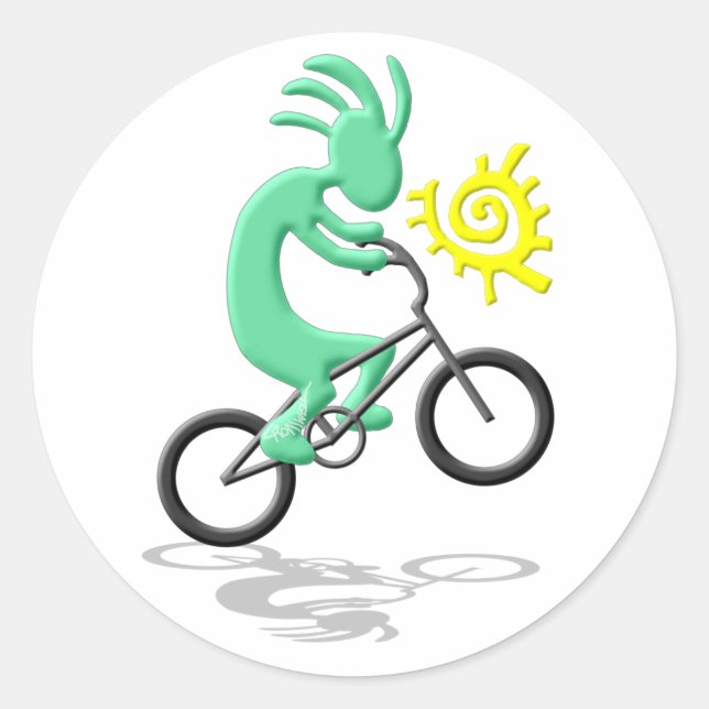 Adesivo Bicicleta Kokopelli (Frente)