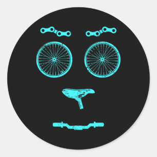Adesivo Bicicleta Mountain Bike Ciclista Presente Biciclet
