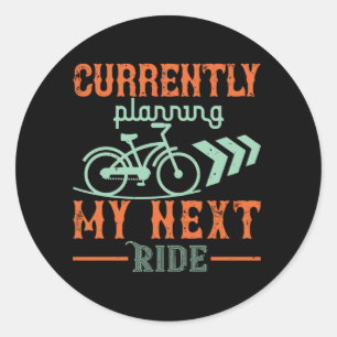 Adesivo Bicicleta - Planejando minha próxima carona