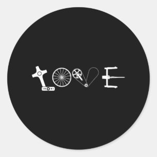 Adesivo Bicicletas Peças Amar Bicicleta