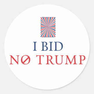Adesivo Bid No Trump Sticker