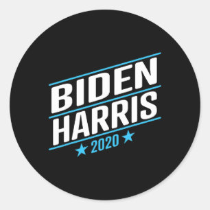 Adesivo Biden 2020 E Kamala Harris No Um Bilhete 2