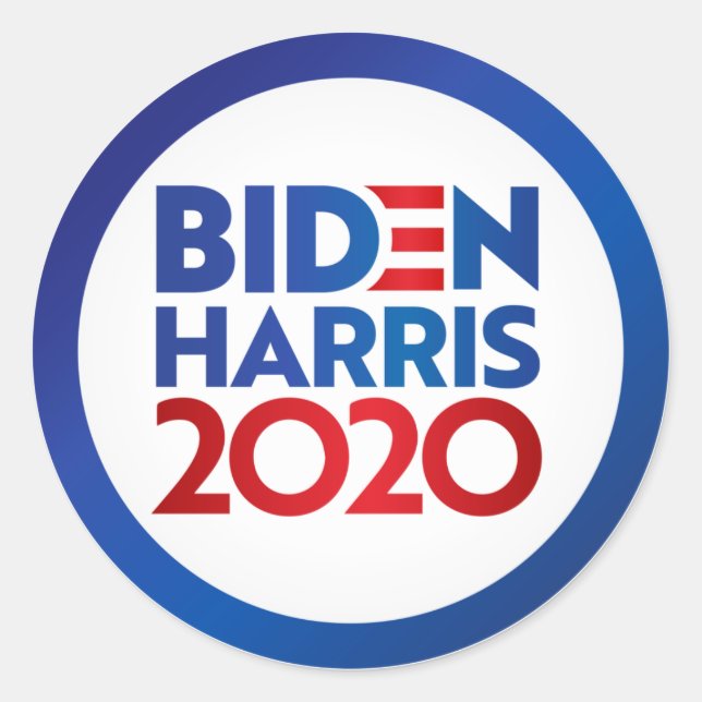 Adesivo Biden Harris 2020 (Frente)
