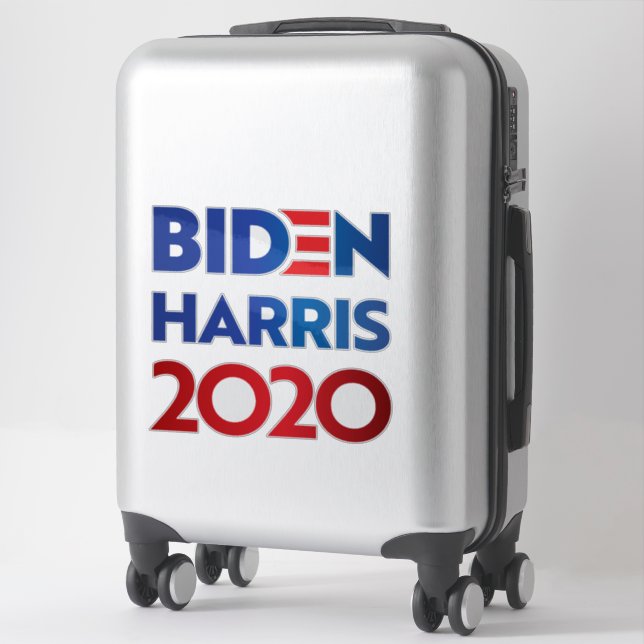 Adesivo Biden Harris 2020 Anti-Trump Anti-Rasismo Pára-cho (Mala)