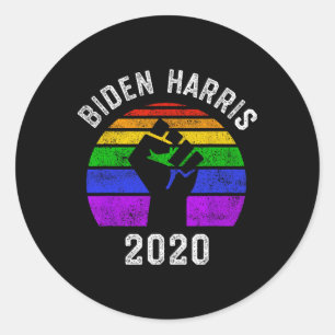Adesivo Biden Harris 2020 Black Lives Problem Lgbt Gay