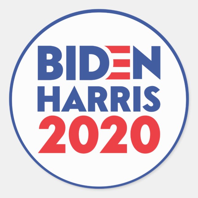 Adesivo Biden Harris 2020 Stickers (Frente)