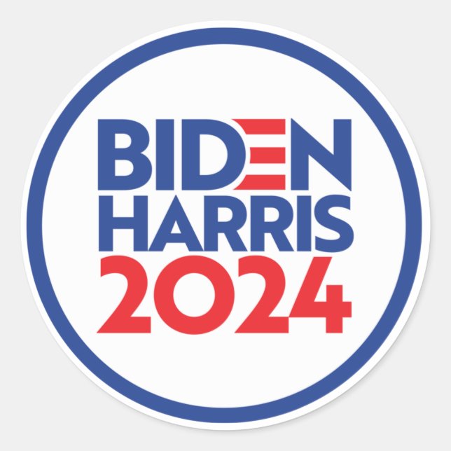 ADESIVO BIDEN HARRIS 2024 (Frente)