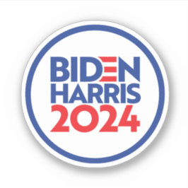 Adesivo Biden Harris 2024 Sticker