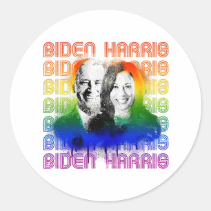 Adesivo Biden Harris Pride