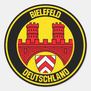 Adesivo Bielefeld Round Emblem