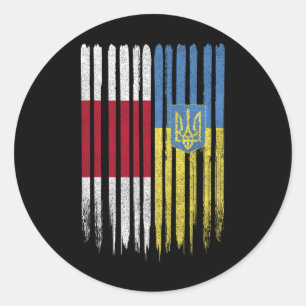 Adesivo Bielorrússia Ucrânia Bandeira Ucraniana Bielorruss