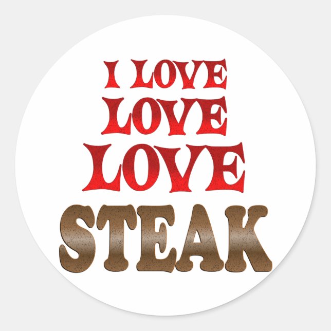 Adesivo Bife do amor do amor (Frente)