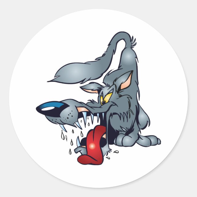 Adesivo Big Bad Wolf (Frente)