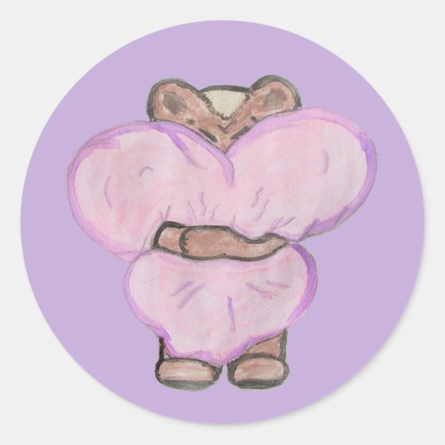 Adesivo Big Bear Hug. (Frente)