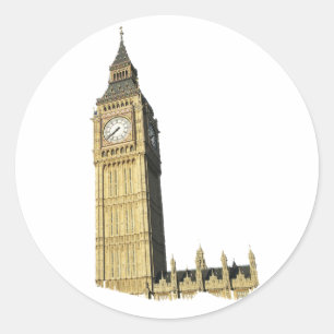 Adesivo Big Ben (torre de pulso de disparo), Londres