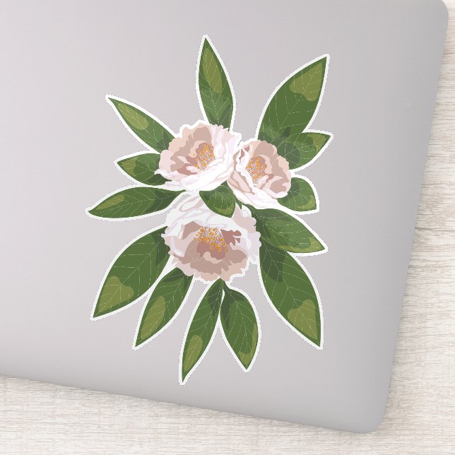 Adesivo Big Bloom Camellia Charm (Detalhe)