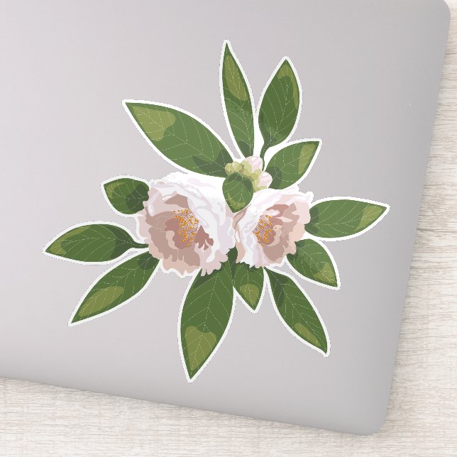 Adesivo Big Bloom Camellia Charm (Detalhe)