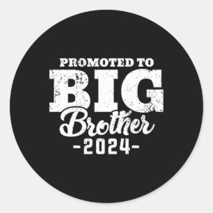 Adesivo Big Brother 2024 Para Anúncio de Gravidez de Toddl