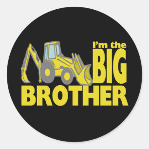 Adesivo Big Brother Backhoe