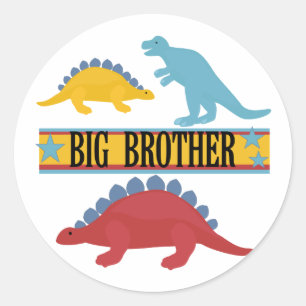 Adesivo Big brother do dinossauro
