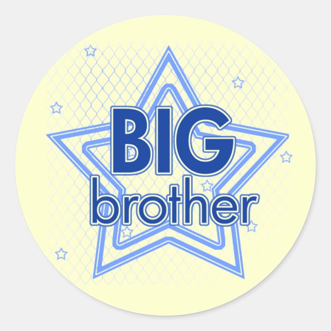 Adesivo Big Brother Stickers (Frente)