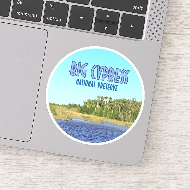 Adesivo Big Cypress National Preserve Florida (Detalhe)