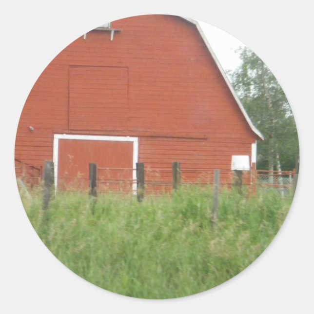 Adesivo Big Red Barn (Frente)