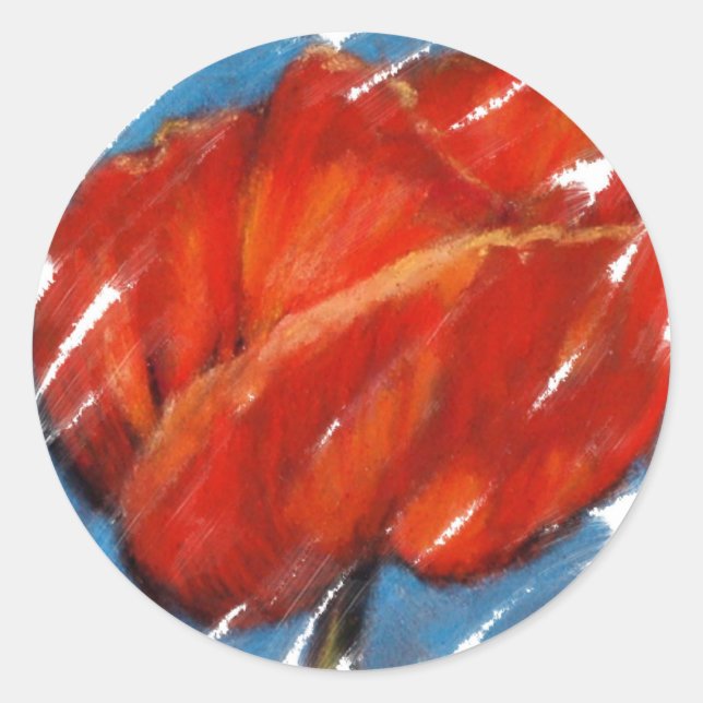 ADESIVO BIG RED POPPY (Frente)