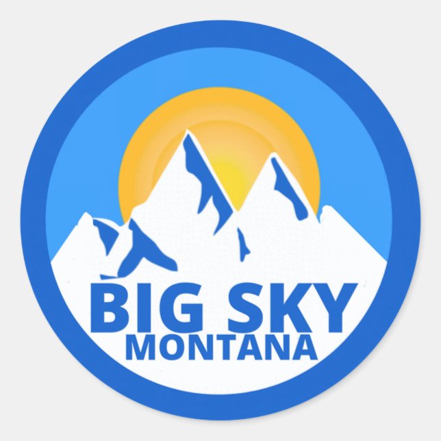 ADESIVO BIG SKY MONTANA (Frente)