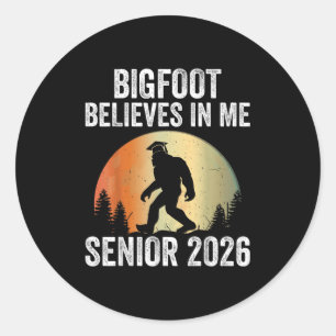 Adesivo Bigfoot Acredita No Mais velho 2026 Sasquatch Grad