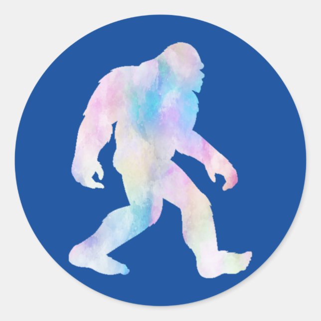 Adesivo Bigfoot Aquarela     (Frente)