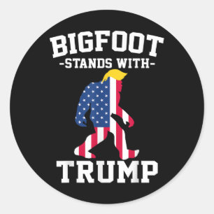 Adesivo Bigfoot Com Eleições Trump 2024