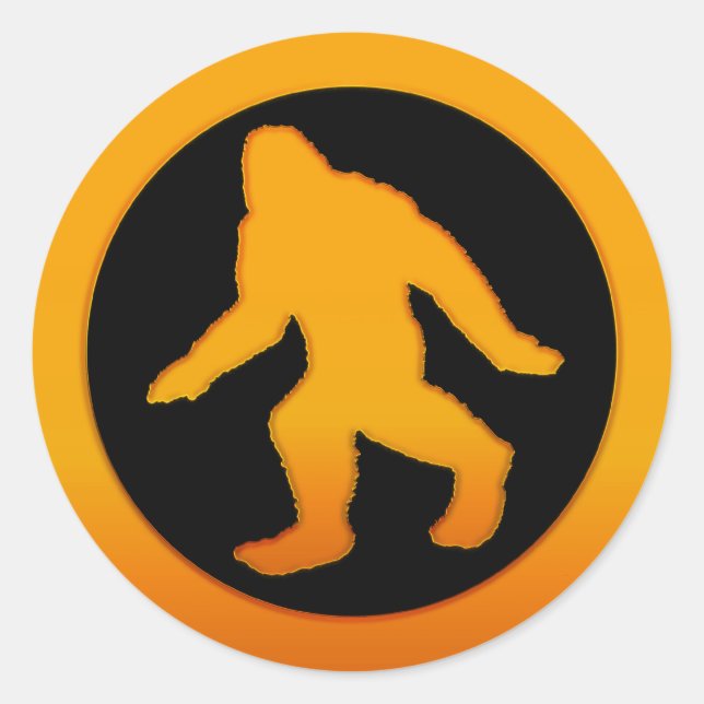 Adesivo Bigfoot Dourado (Frente)