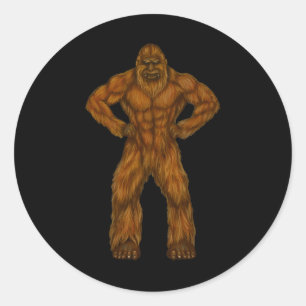 Adesivo Bigfoot É Criador De Corpos - Sasquatch Do Constru