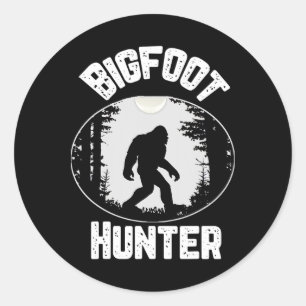 Adesivo Bigfoot Hunter Sasquatch Engraçado Humor